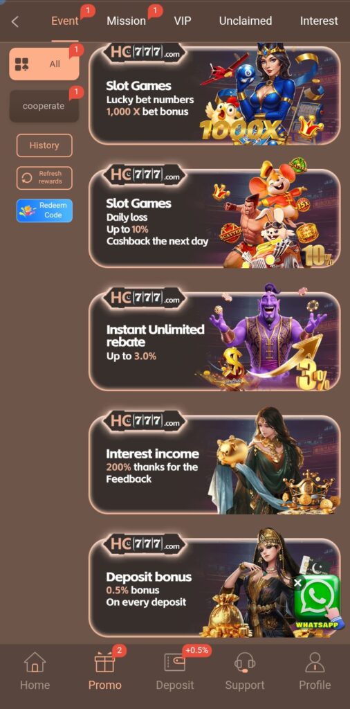 HC 777 game