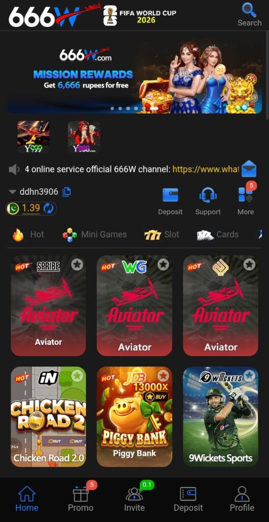 666W game